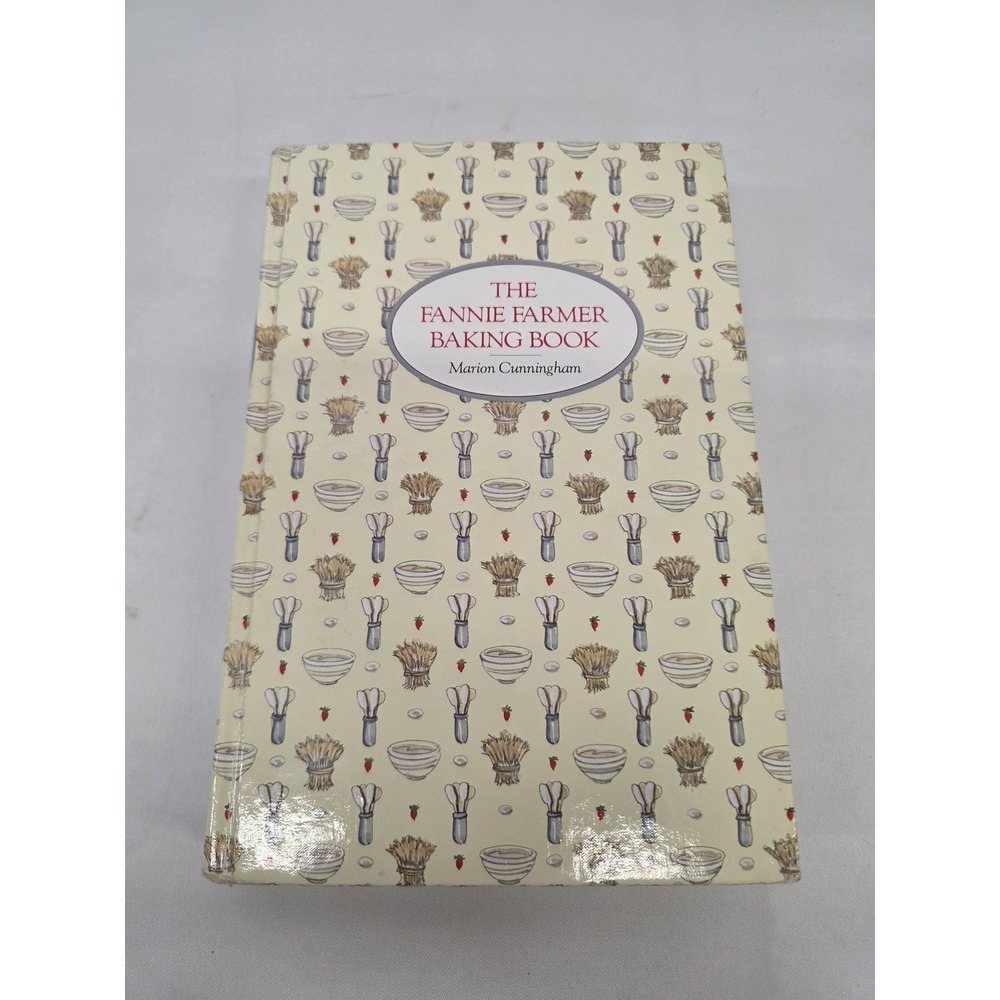 Marion Cunningham The Fannie Farmer Baking Book 1984 Alfred A. Knopf Hardcover
